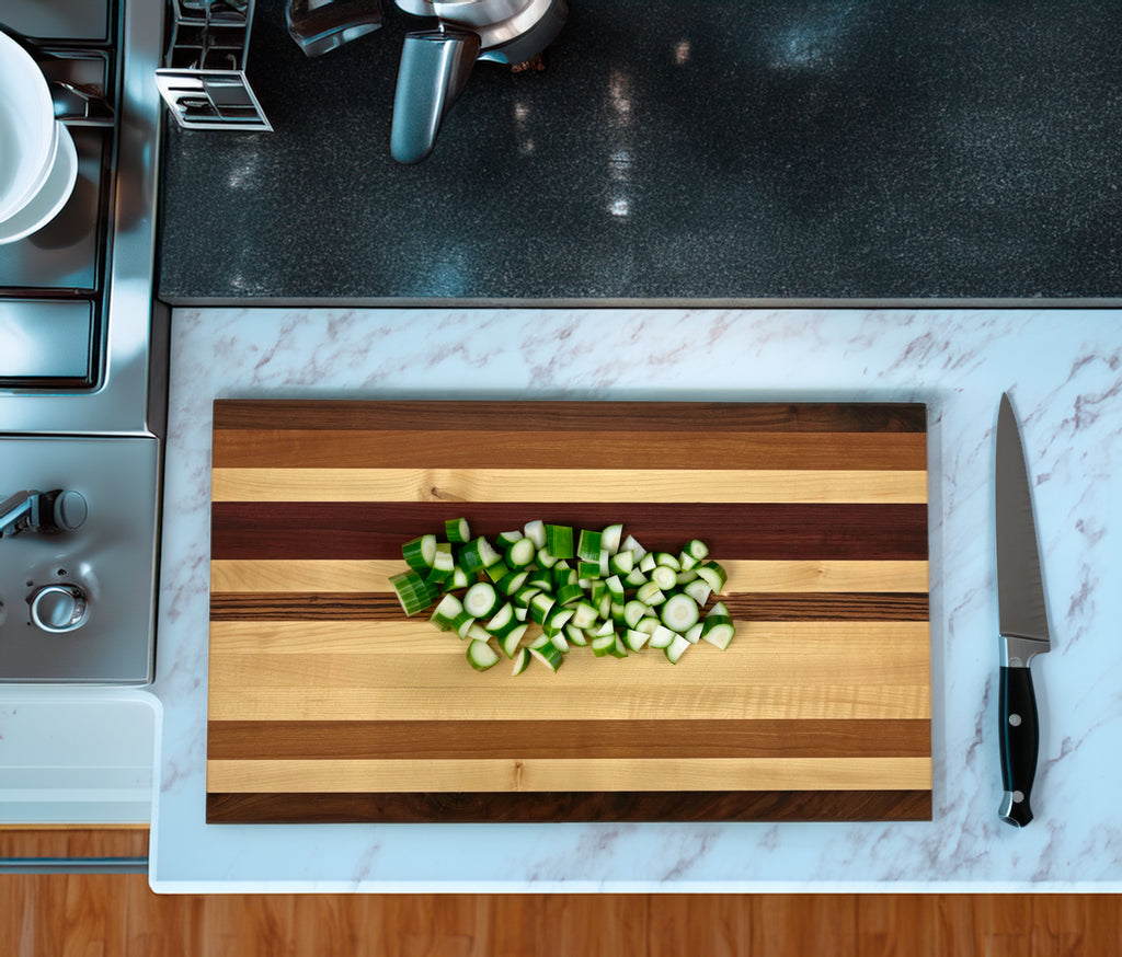 Striped Cutting Board